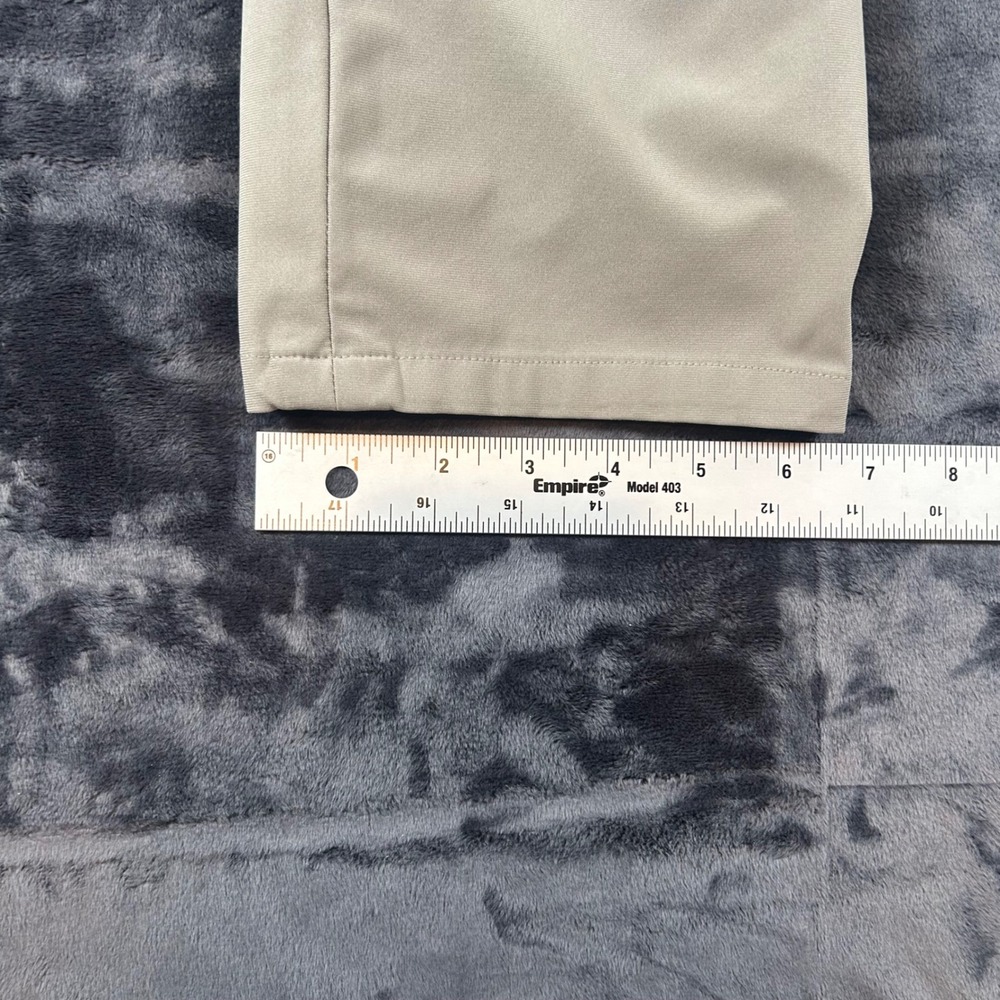 Lululemon ABC Pants Mens 32 Tan Khaki Slim Straight Five Pocket Articulated Knee - Picture 5 of 10